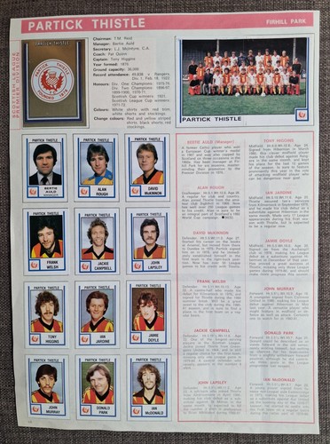 Partick morton panini - partick,