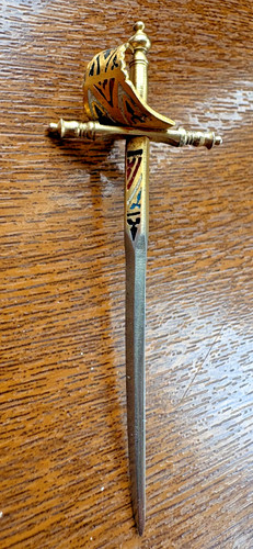 Toledo letter opener miniature - toledo,