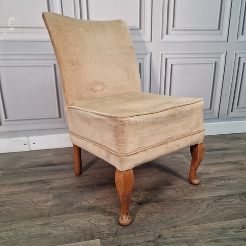 Vintage fabric cocktail chair - vintage,