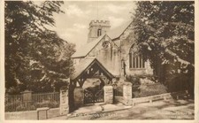 Ruabon Wales The Church (A)