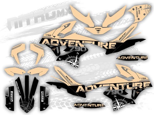 Graphics kit fits ktm 790 - kit,