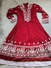 Beautiful Embroidered Asian Suit   Anakali dress  2pc