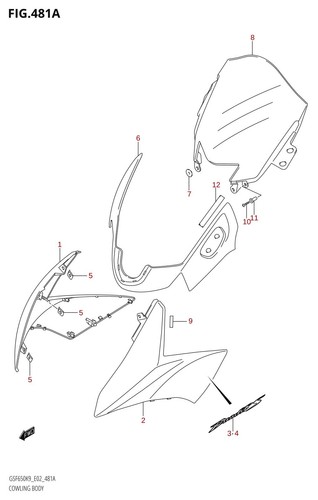 Suzuki genuine screw gsx r750 - suzuki,