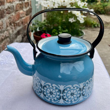 Kaj Franck Vintage Enamel Blue