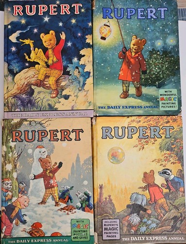 Vintage rupert bear - vintage,