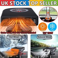 150W Electric Car Heater 12V DC Heating Fan Defogger Defroster Demister Portable