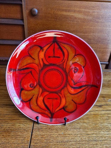 Vintage poole pottery plate - vintage,