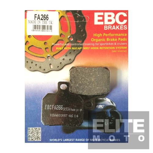 Ebc organic rear - rear, pads