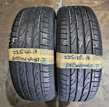 2x 235/45 R19 Bridgestone