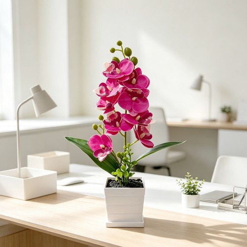 Faux phalaenopsis orchid - orchid, in