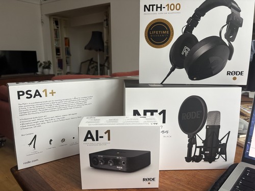 Rode starter recording kit - recording,