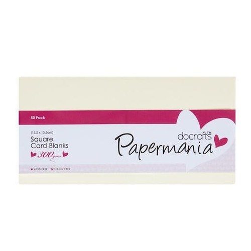 Papermania 135mm square - square, blank