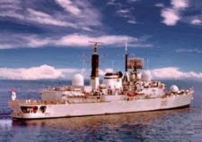 HMS SHEFFIELD - HAND FINISHED