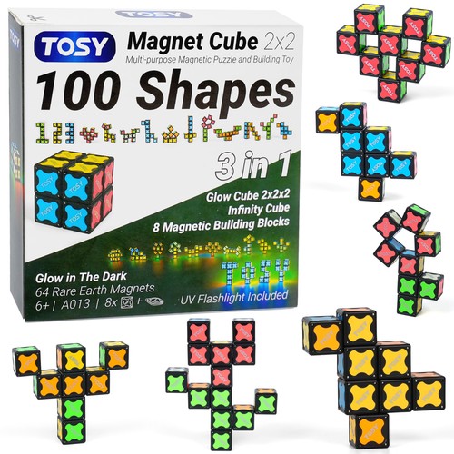 Tosy magnet cube 2x2 blocks - magnet, 2x2-8
