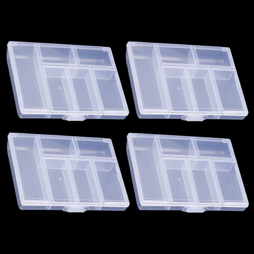 Plastic craft storage - 4x,