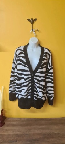 Black cream zebra - zebra, fluffy