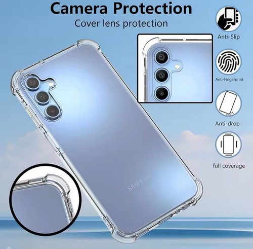 Shockproof clear silicone soft - shockproof,