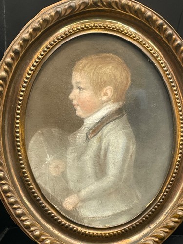 Miniature portrait antique - portrait,