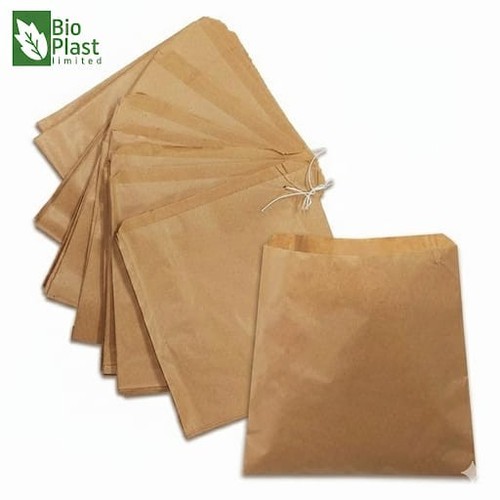 Brown kraft strung - strung, bags