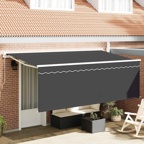 Retractable awning cream 350 - retractable,
