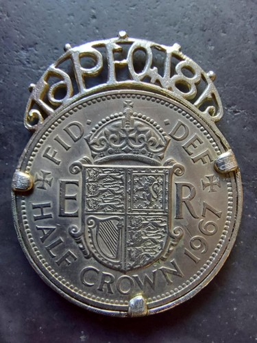 Queen elizabeth half crown - queen,