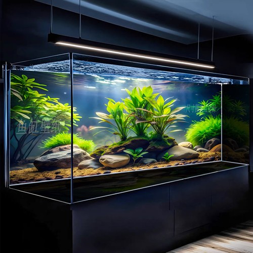 Natural plant aquarium - 3d,