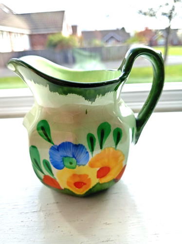 Hancock hand painted - painted, ivory