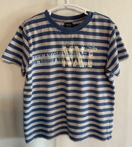 Next boys grey blue striped - next,