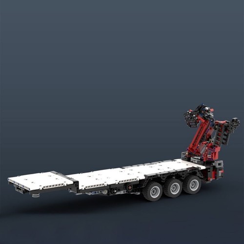 Flatbed trailer with - flatbed,