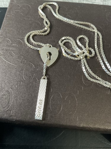 Gucci sterling silver lariat - sterling,