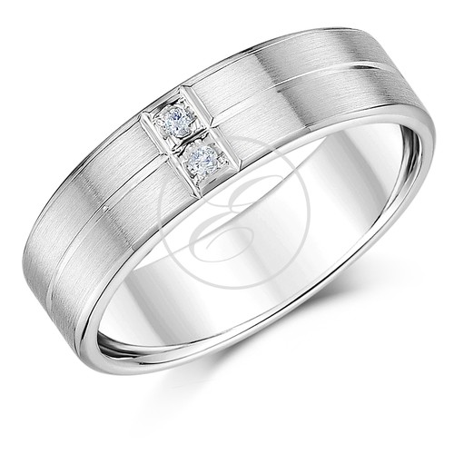 Palladium wedding ring - wedding, 950