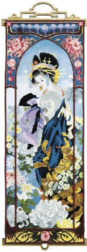 Diy counted cross stitch - cross, kit