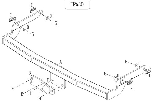Towtrust fixed flange - towtrust,