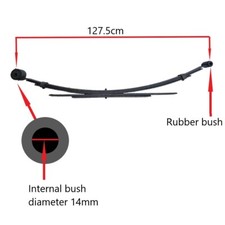 Leaf Spring rear - fits Ford