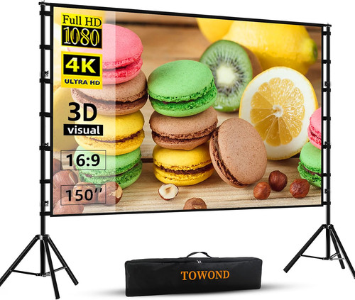 Outdoor projector screen - screen, 150