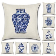 Blue Art Chinese Style