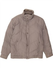RODEO Mens Padded Jacket UK 38 Medium Grey Polyester DB52