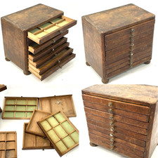 Antique collectors cabinet