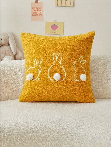 Yellow soft cushion - soft,