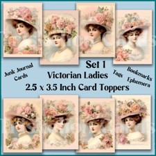 Vintage Victorian Ladies Card