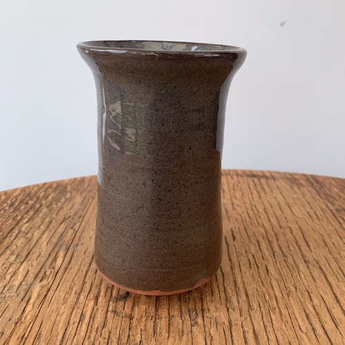 Studio pottery vase - studio, marked