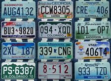 £5.99 VARIOUS STATES & BACKGROUNDS, AMERICAN LICENSE PLATE diner sign bar metal