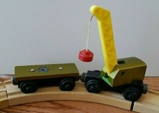 BREAKDOWN CRANE w/ FLATCAR -