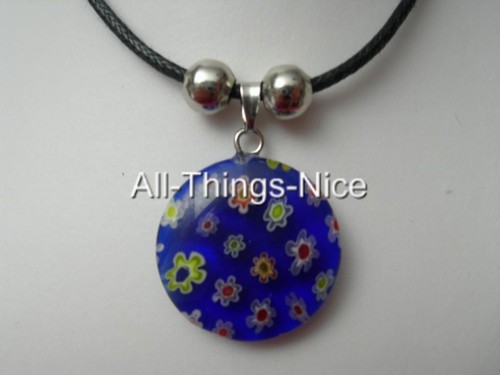 Millefiori murano flower glass - millefiori,