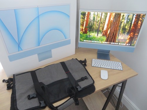 Apple imac blue chip - apple,