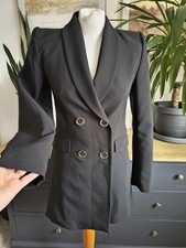 Zara Black Double Breasted