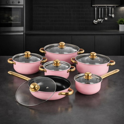 6pcs stainless steel cookware - 6pcs,