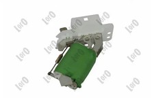Blower resistor for vehicles with air conditioning 133-037-005 ABAKUS for OPEL