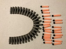 Nerf N-Strike Havok Fire/vulcan  EBF25 Ammo Belt Dart Gun Chain Clip Holder ammo