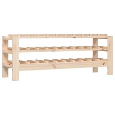 Solid Wood Pine Wine Rack